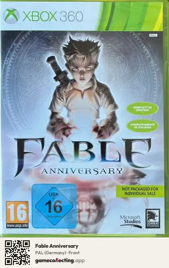 Fable Anniversary Xbox 360, Germany box front