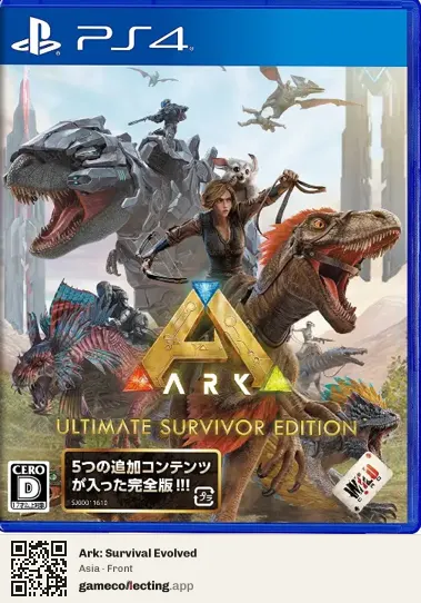 Ark: Survival Evolved PlayStation 4, Asia box front
