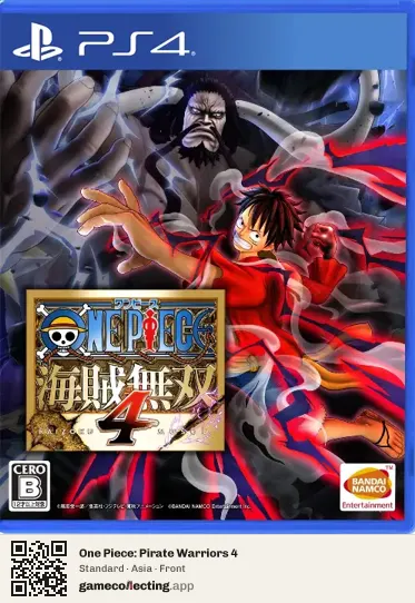 One Piece: Pirate Warriors 4 PlayStation 4, Asia box front