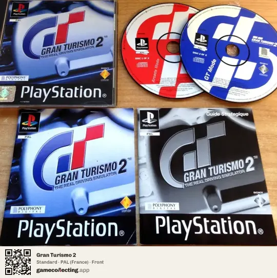 Gran Turismo 2 PlayStation, France box front