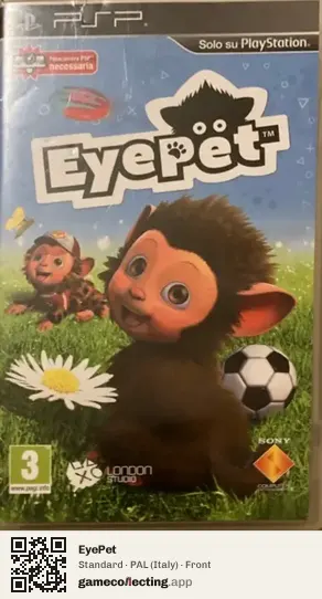 EyePet PlayStation Portable, Italy box front