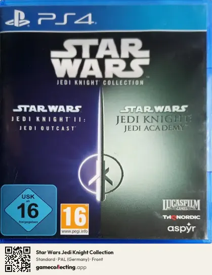 Star Wars Jedi Knight Collection PlayStation 4, Germany box front