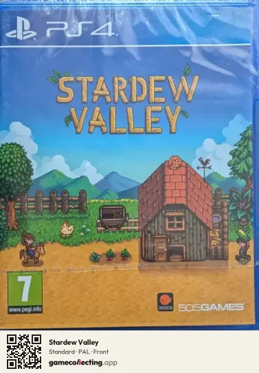 Stardew Valley PlayStation 4, PAL box front