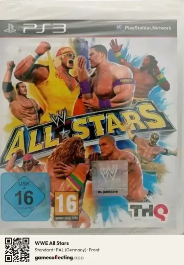 WWE All Stars PlayStation 3, Germany box front
