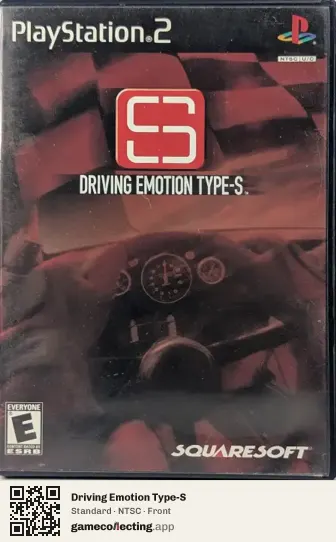 Driving Emotion Type-S PlayStation 2, NTSC box front