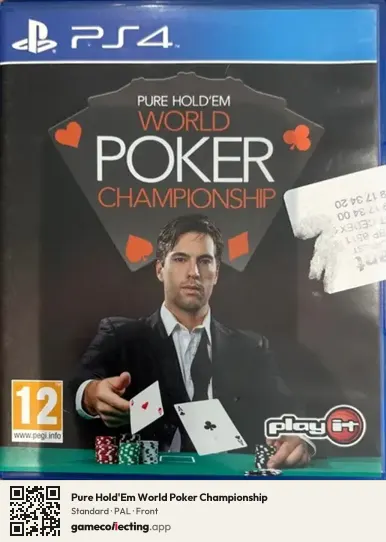 Pure Hold'Em World Poker Championship PlayStation 4, PAL box front
