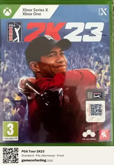 PGA Tour 2K23 Xbox Series X, Germany box front