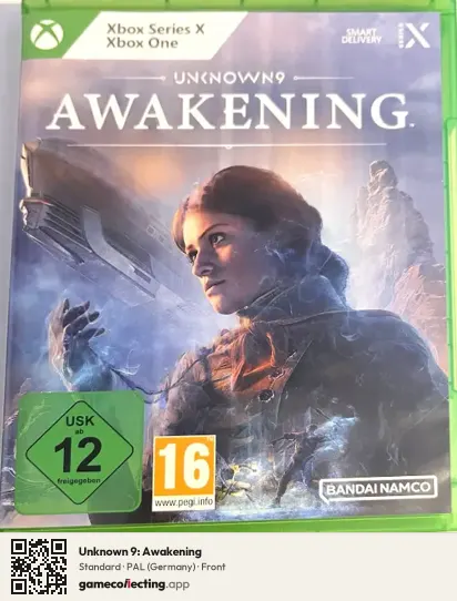 Unknown 9: Awakening Xbox Series X, Germany box front