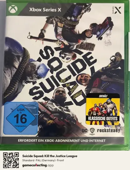 Suicide Squad: Kill the Justice League Xbox Series X, Germany box front