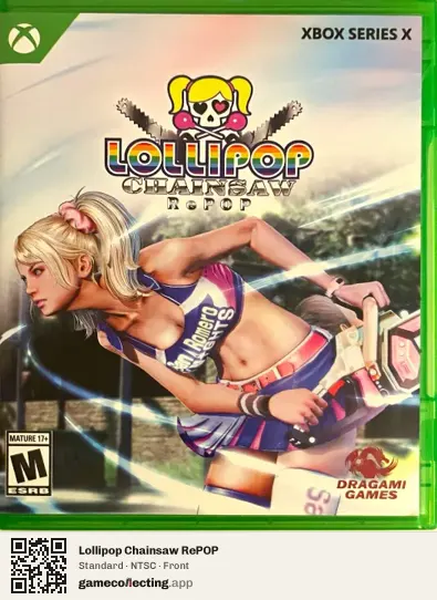 Lollipop Chainsaw RePOP Xbox Series X, NTSC box front