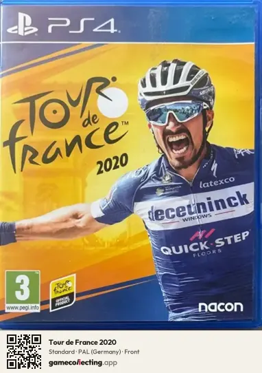 Tour de France 2020 PlayStation 4, Germany box front