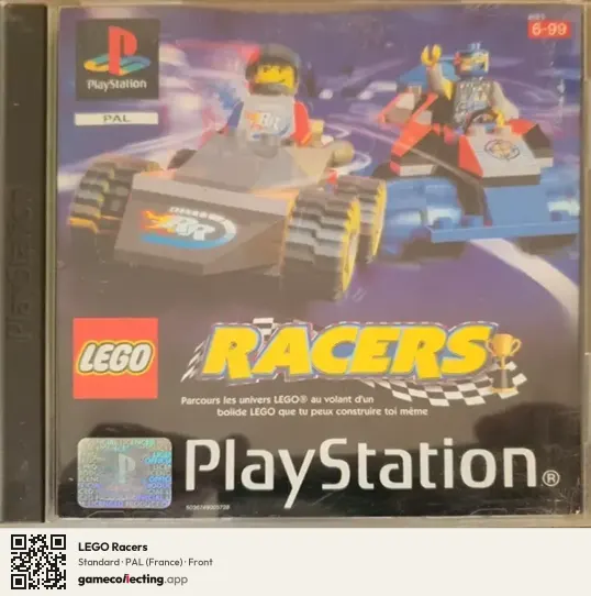 LEGO Racers PlayStation, France box front