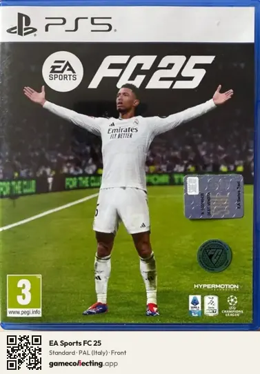 EA Sports FC 25 PlayStation 5, Italy box front