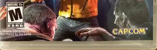 Dead Rising 2, the ESRB box on its front