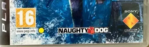 Uncharted 2: Among Thieves, the PEGI square on its front