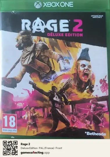 Rage 2 Xbox One, France box front