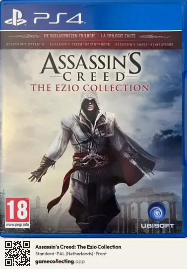 Assassin's Creed: The Ezio Collection PlayStation 4, Netherlands box front