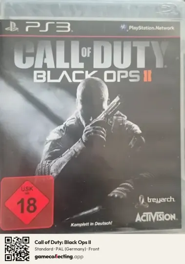 Call of Duty: Black Ops II PlayStation 3, Germany box front