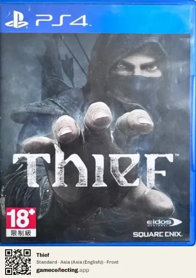Thief PlayStation 4, Asia (English) box front