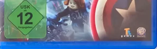 LEGO Marvel's Avengers, the USK square on its front