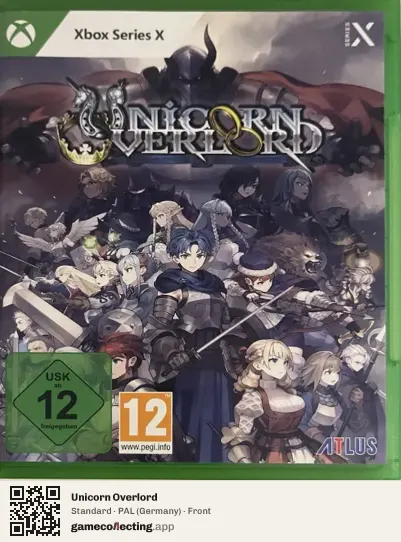 Unicorn Overlord Xbox Series X, Germany box front