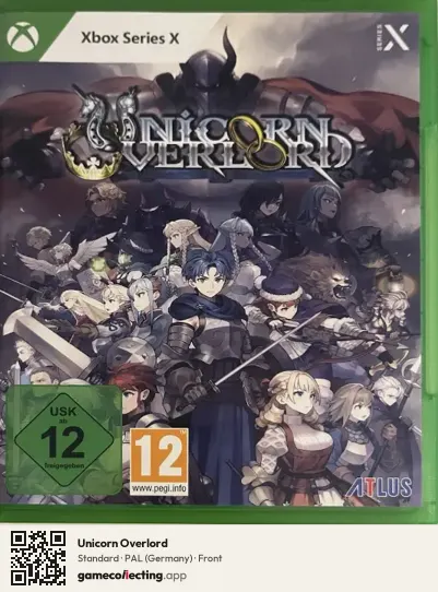 Unicorn Overlord Xbox Series X, Germany box front