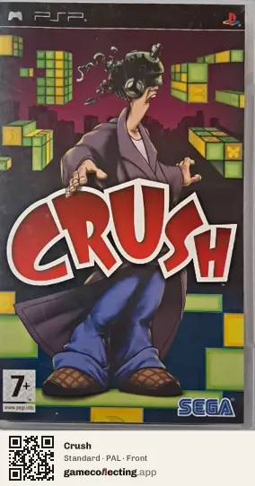 Crush PlayStation Portable, PAL box front