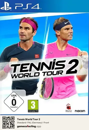 Tennis World Tour 2 PlayStation 4, Germany box front