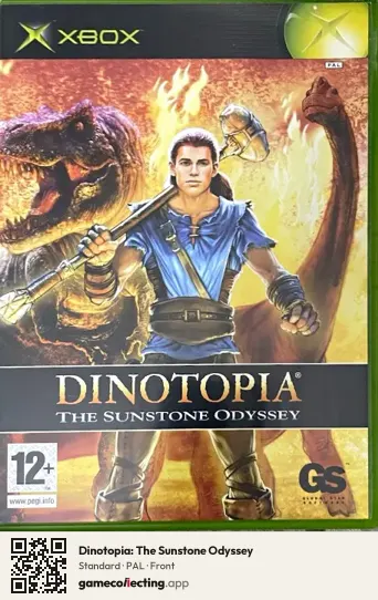 Dinotopia: The Sunstone Odyssey Xbox, PAL box front