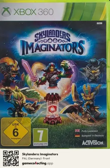 Skylanders: Imaginators Xbox 360, Germany box front