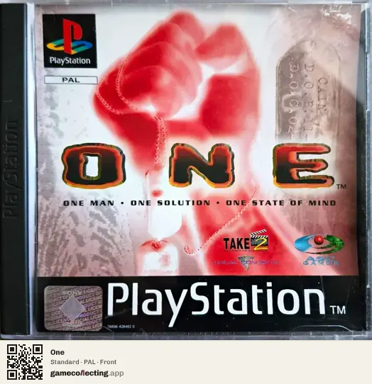 One PlayStation, PAL box front