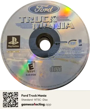 Ford Truck Mania PlayStation, NTSC disc
