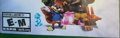 Rare Replay, the ESRB box on its front
