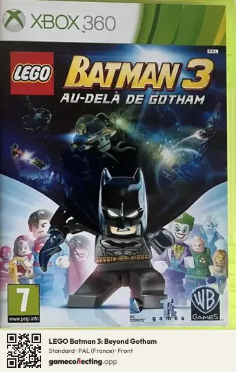 LEGO Batman 3: Beyond Gotham Xbox 360, France box front