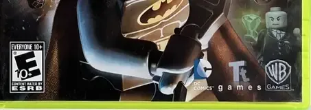 LEGO Batman 2: DC Super Heroes, the ESRB box on its front
