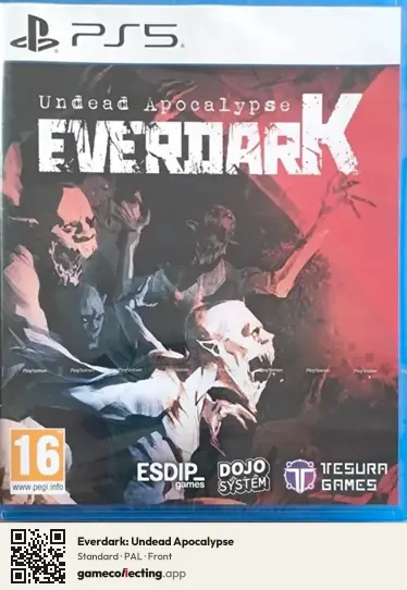Everdark: Undead Apocalypse PlayStation 5, PAL box front