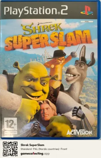 Shrek SuperSlam PlayStation 2, Nordic countries box front