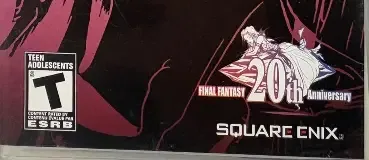 Final Fantasy II, the ESRB box on its front