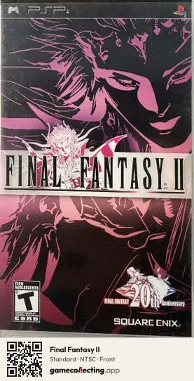 Final Fantasy II PlayStation Portable, NTSC box front