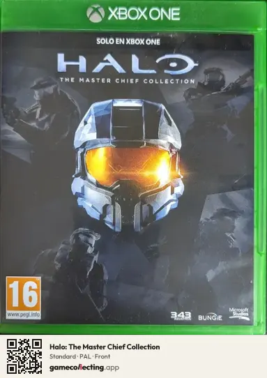 Halo: The Master Chief Collection Xbox One, PAL box front