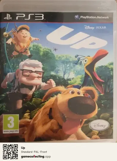 Up PlayStation 3, PAL box front