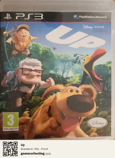 Up PlayStation 3, PAL box front