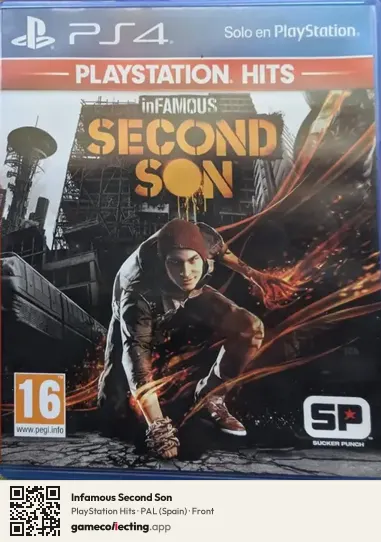 Infamous Second Son PlayStation 4, Spain box front