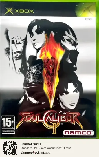 SoulCalibur II Xbox, Nordic countries box front