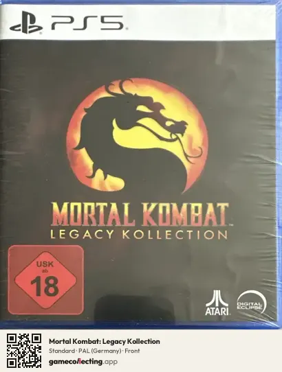 Mortal Kombat: Legacy Kollection PlayStation 5, Germany box front
