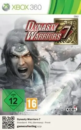 Dynasty Warriors 7 Xbox 360, Germany box front