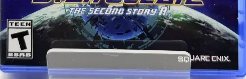 Star Ocean: The Second Story R, the ESRB box on its front