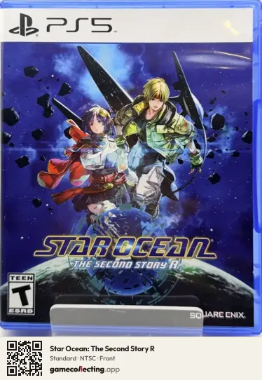 Star Ocean: The Second Story R PlayStation 5, NTSC box front