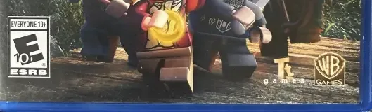 LEGO The Hobbit, the ESRB box on its front