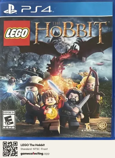 LEGO The Hobbit PlayStation 4, NTSC box front